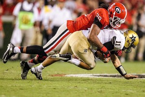 NCAA Football: Vanderbilt at Georgia