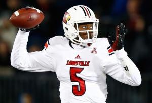 Louisville quarterback Teddy Bridgewater