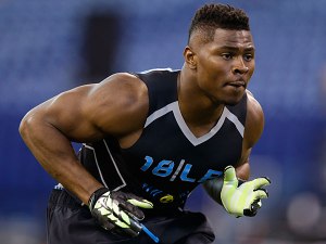 University of Buffalo linebacker Khalil Mack is a freakish athlete that may be the first linebacker taken.