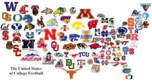 College football map