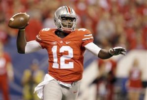 Buckeyes 3rd string QB Cardale Jones threw for 3 touchdowns and led his team to a win over Wisconsin in the Big Ten Championship.
